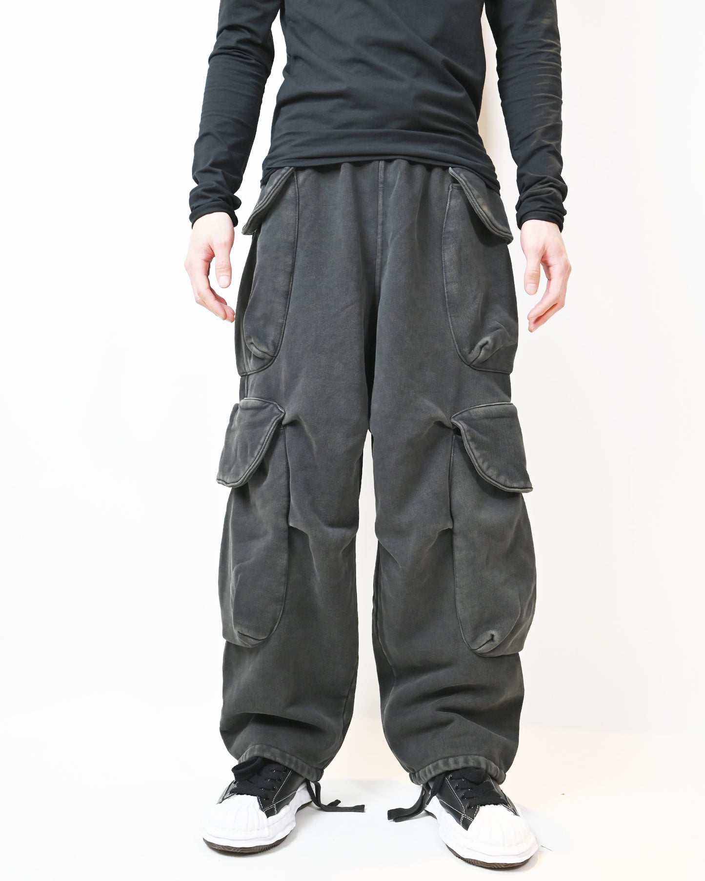 エンタイアスタジオ/HEAVY GOCAR/ES2379WB/スウェットパンツ/WASHED BLACK