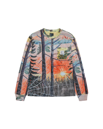 ラスベート/ALL OVER PRINT LONG SLEEVE TEE/ロンT/Multi