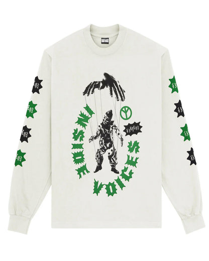 バビロン/INSIDE VOICES LONGSLEEVE T-SHIRT/ロンT/OFF WHITE