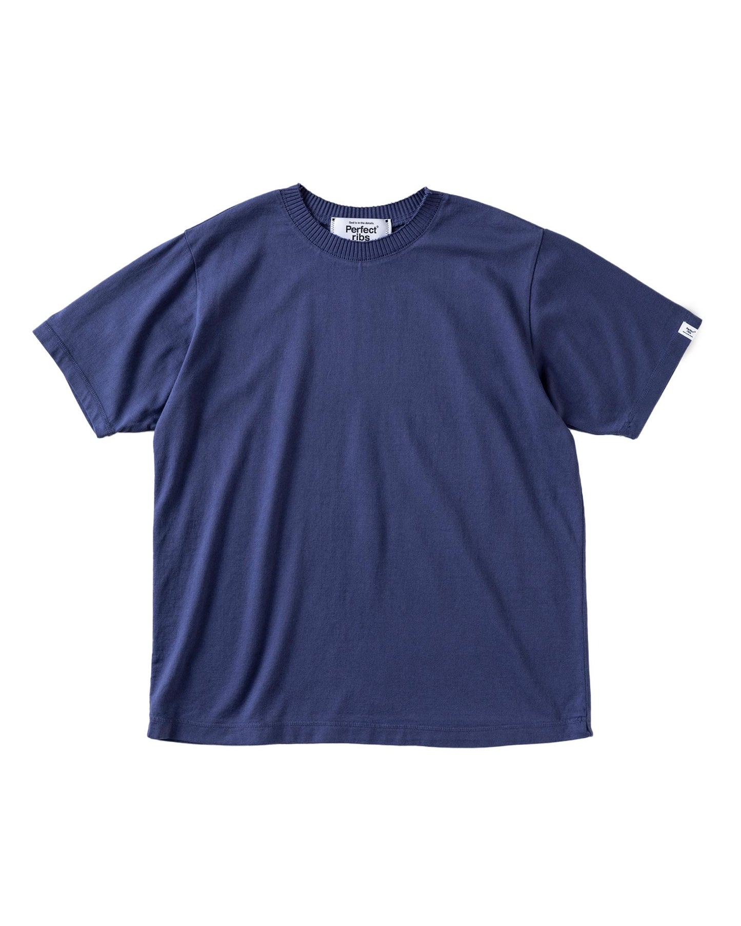 パーフェクトリブス/Basic Short Sleeve T Shirts/Tシャツ/Navy