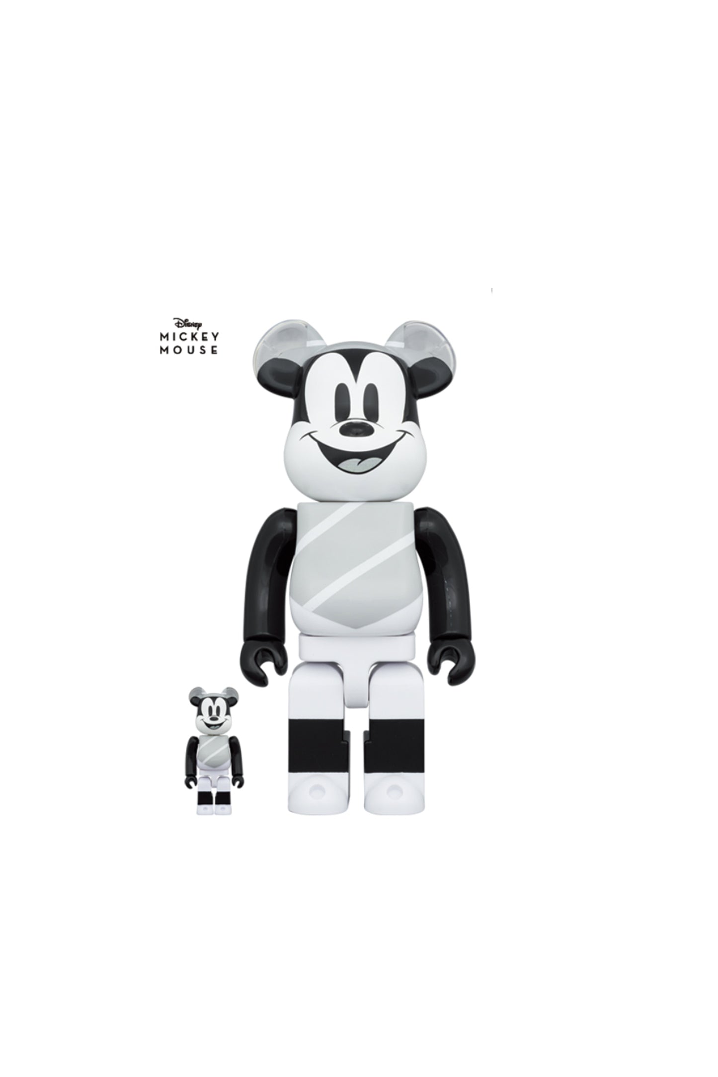 ベアブリック/BE＠RBRICK HAT AND PONCHO MICKEY ミッキーマウス/Ver.100％ & 400％