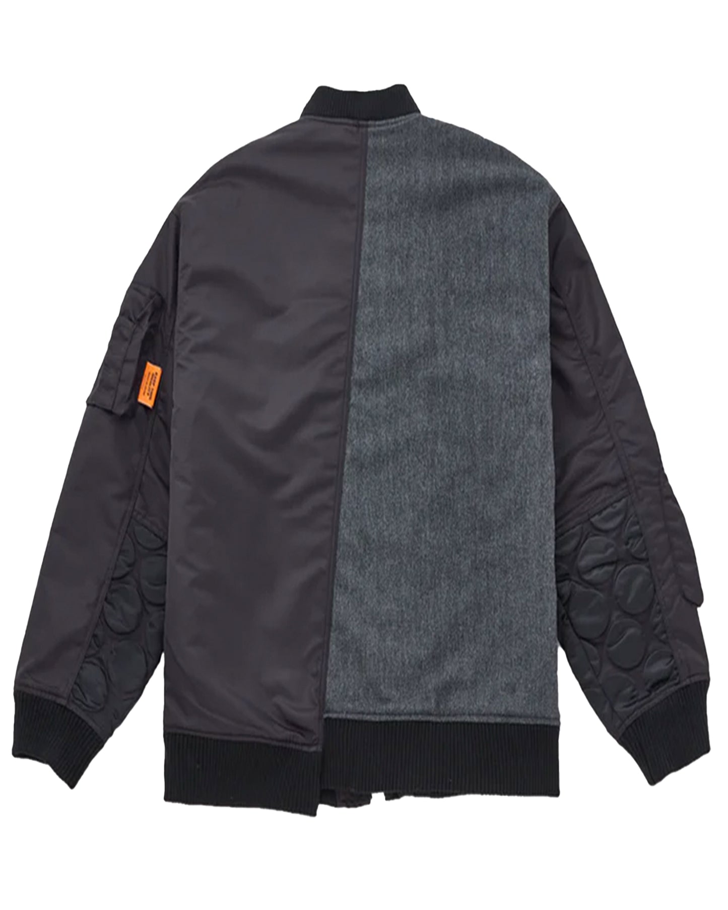 オールウェイズアウトオブストック/COMBINATION BOMBER JACKET/ボンバージャケット/BLACK