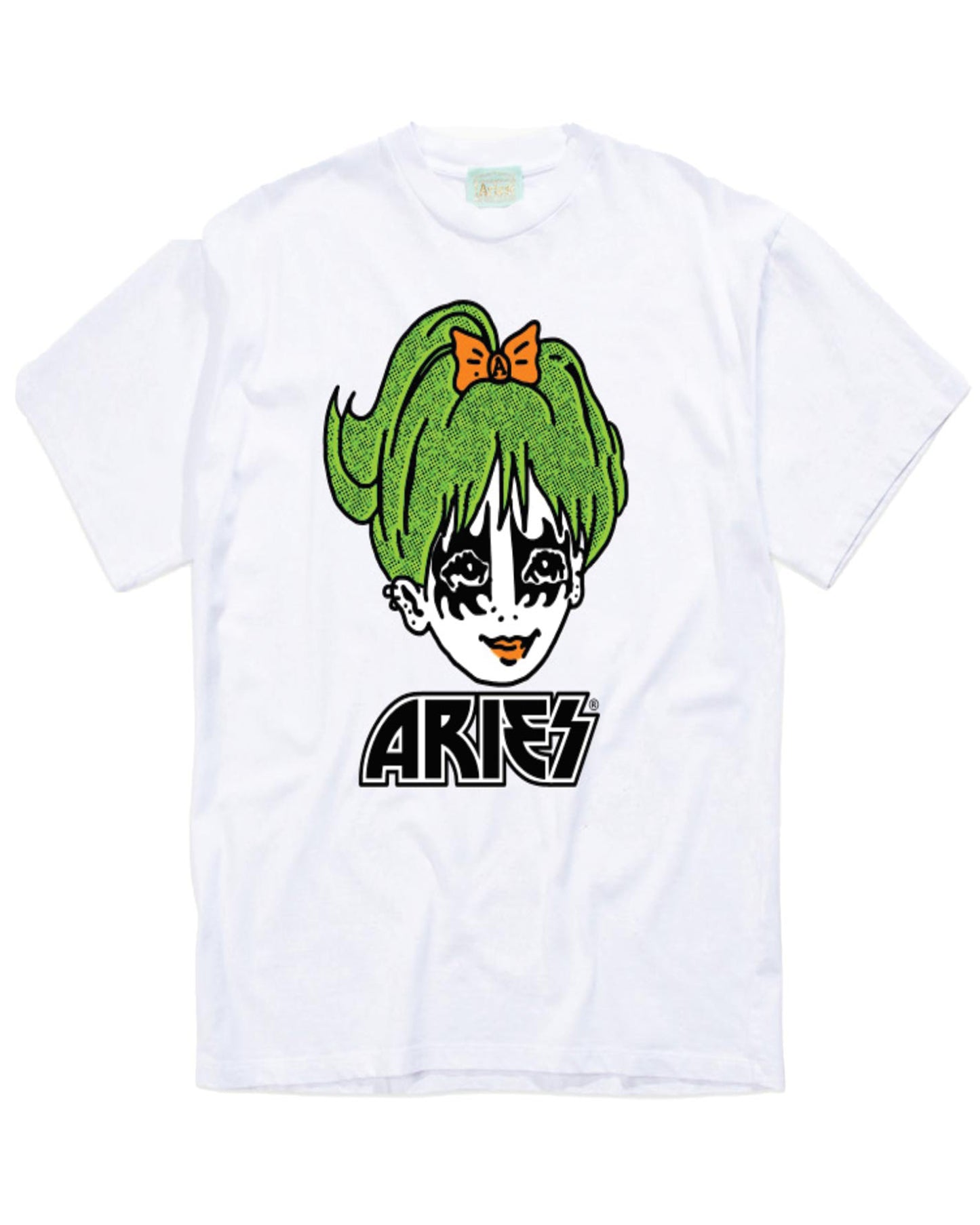 アリーズ/Kiss SS Tee/Tシャツ/White