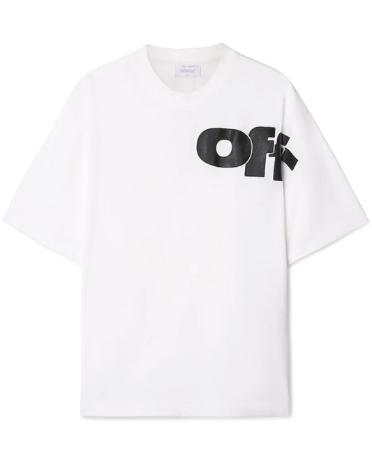 Off White/SHARED LOGO SKATE S/S TEE/T-shirt/White