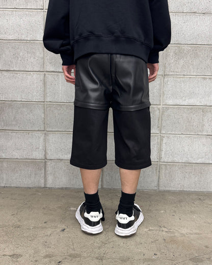 シャーマー/3 Way Denim Pants/SHM-24FW-504/デニムパンツ/BLACK