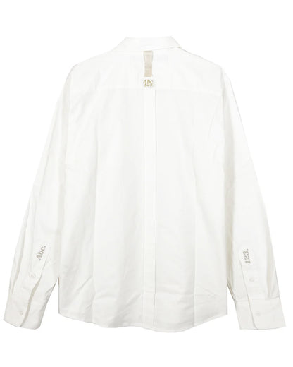 アドバイザリーボードクリスタルズ/Oxford Shirt/シャツ/WHITE