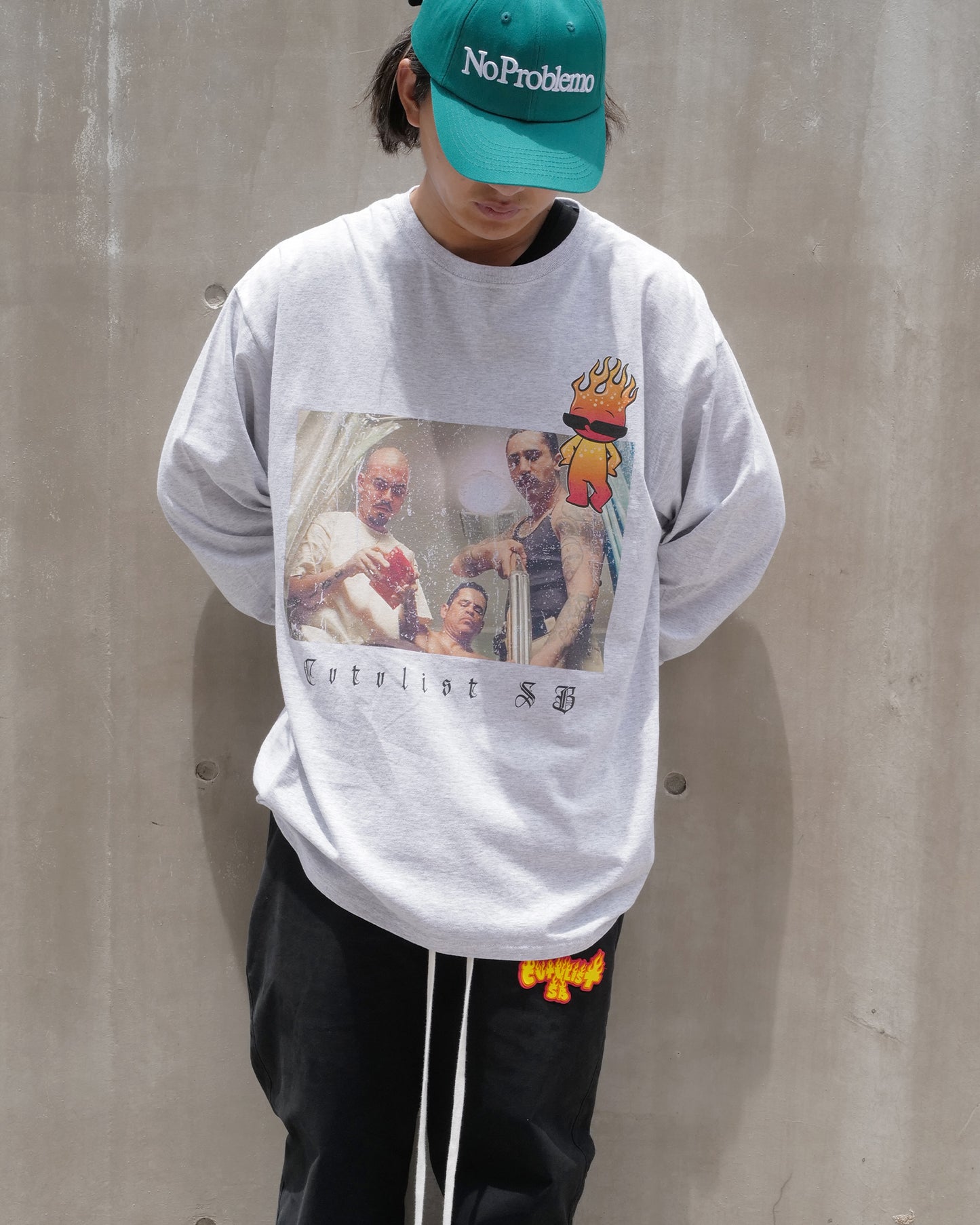 カタリストSB/ | Skin Shots Longsleeve Tee/ロンT/Gray