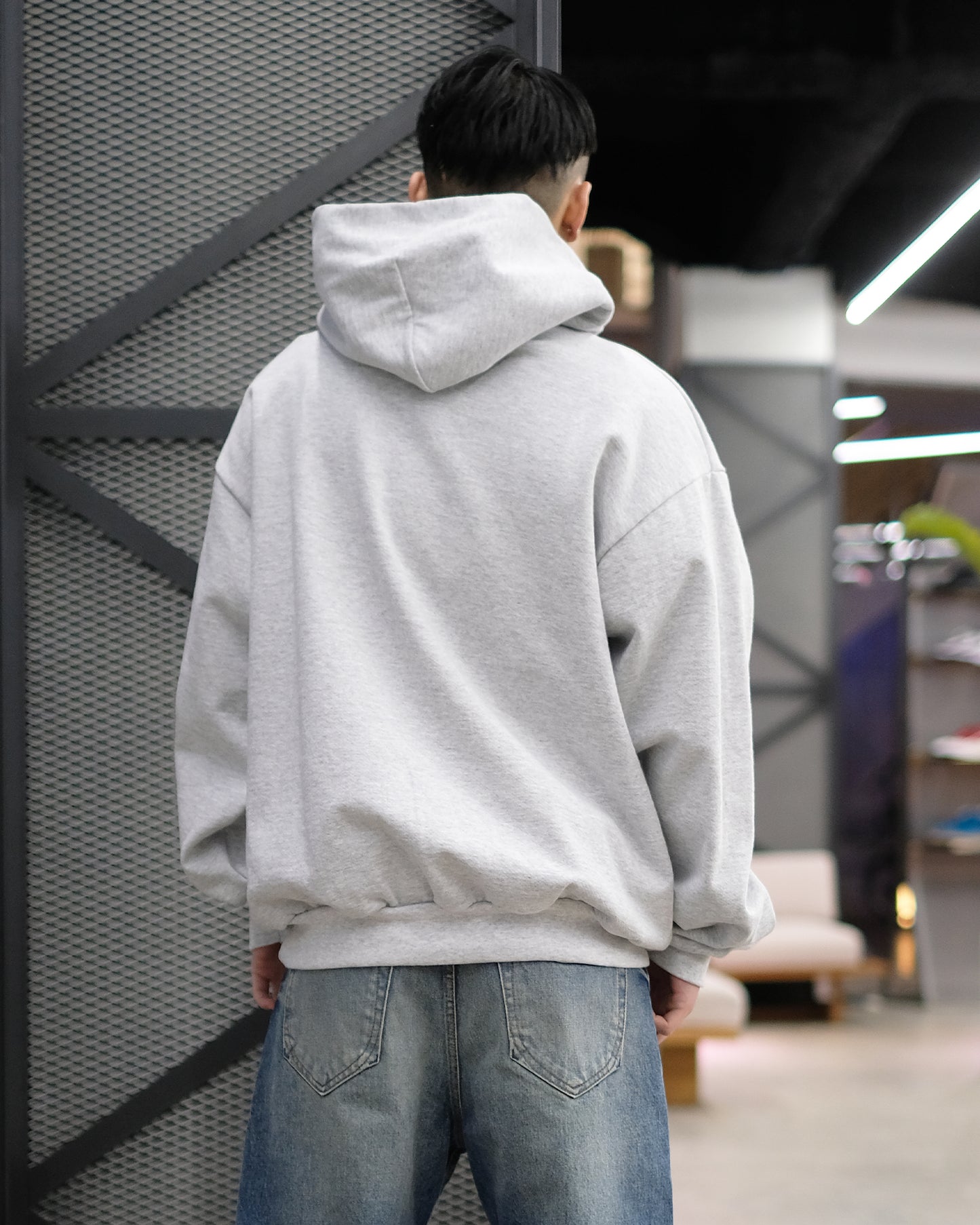 バビロンエルエー/Shop pullover/プルオーバーパーカー/ASH HEATHER