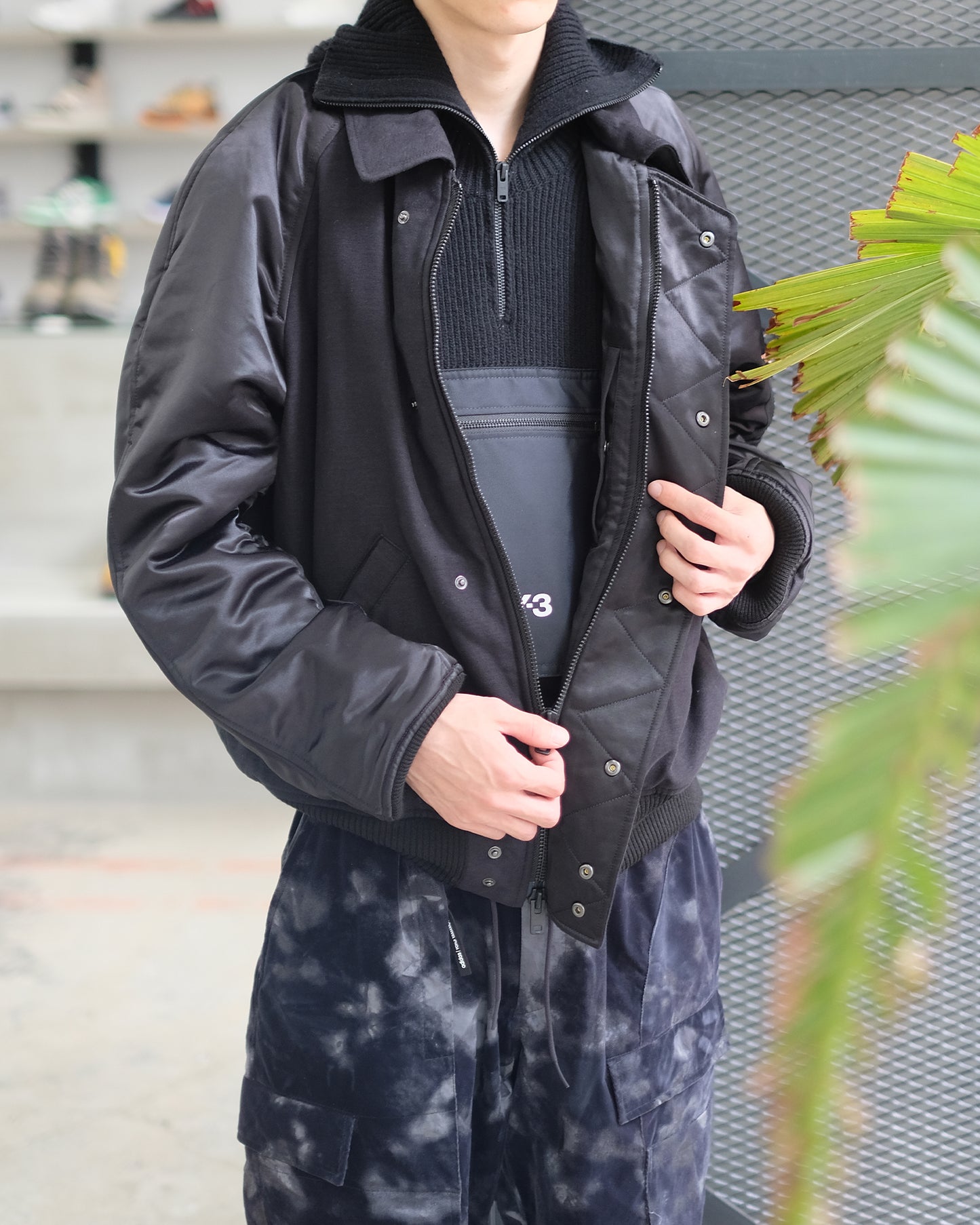 ワイスリー/Y3-A24-0000-370/Y-3 HOODED VEST/ベスト/BLACK