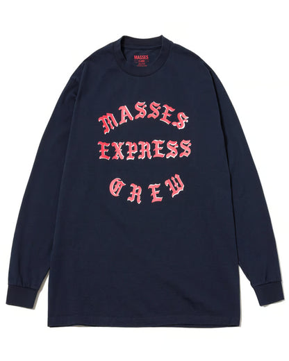 マシス/11242044014/T-SHIRT L/S EXPRESS/ロンT/NAVY