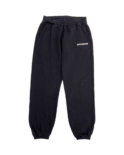 APP EXCLUSIVE SWEAT PANTS/スウェトパンツ/BLACK