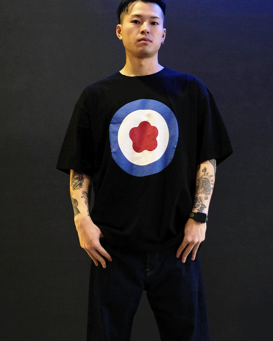 ケンゾー/KENZO TARGET OVERSIZE T-SHIRT/Tシャツ/Black