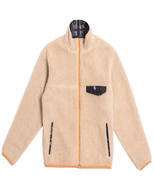 ザ ワールド イズ ユアーズ/PAISLEY FLEECE JACKET /フリースジャケット/ Beige