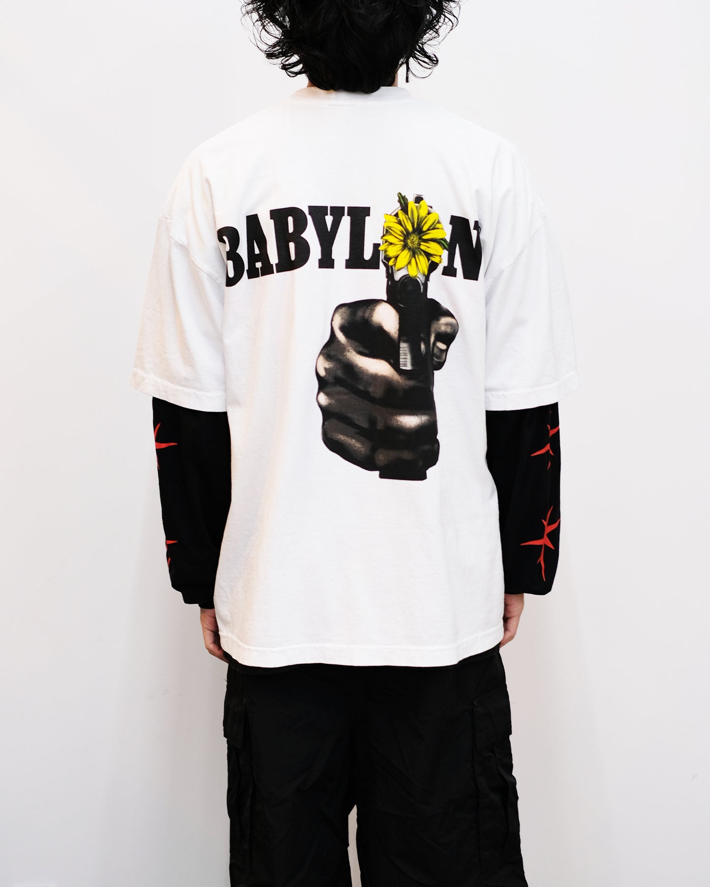 バビロン/DAISY T-SHIRT/Tシャツ/OFF-WHITE