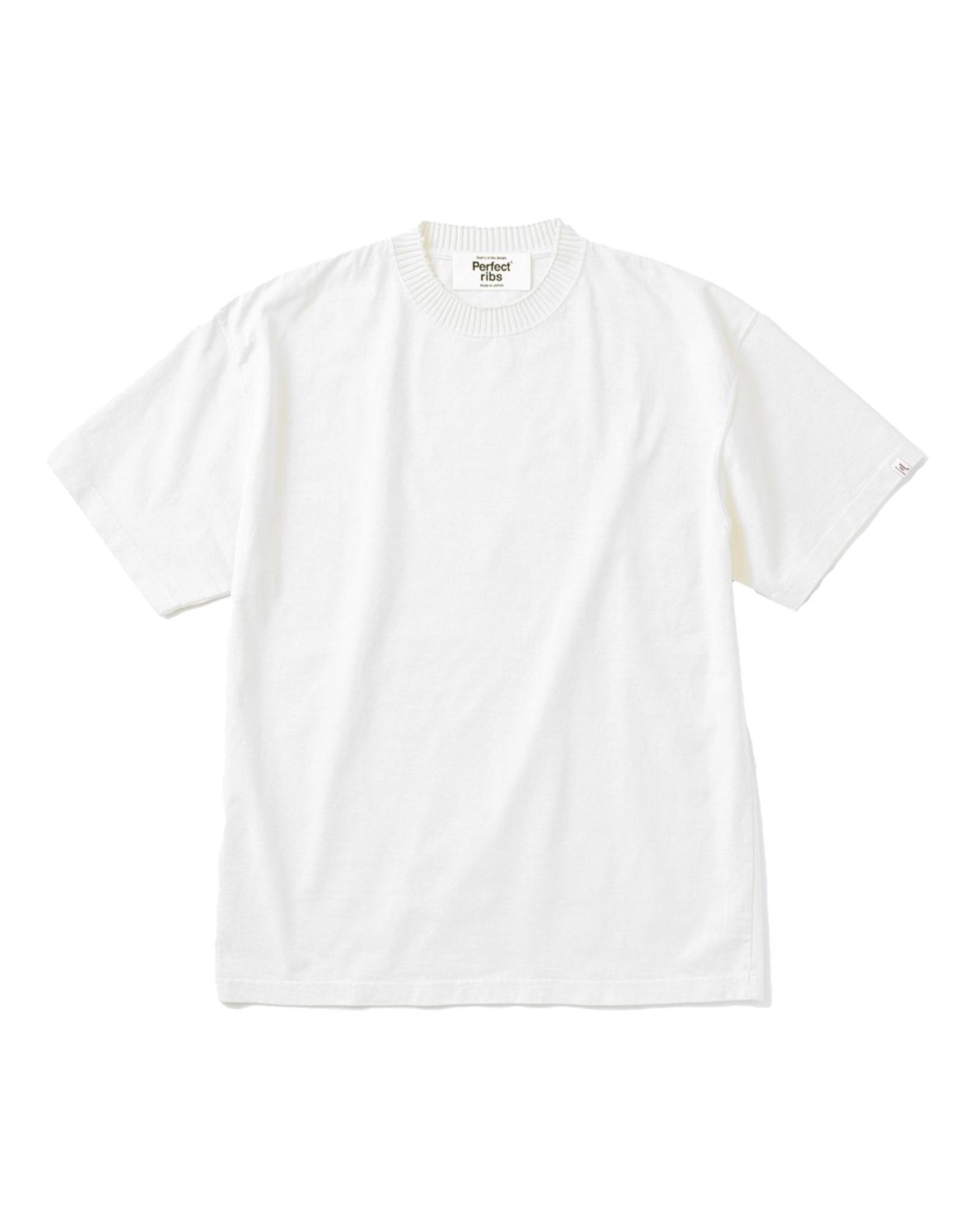 パーフェクトリブス/Basic Short Sleeve T Shirts/Tシャツ/White