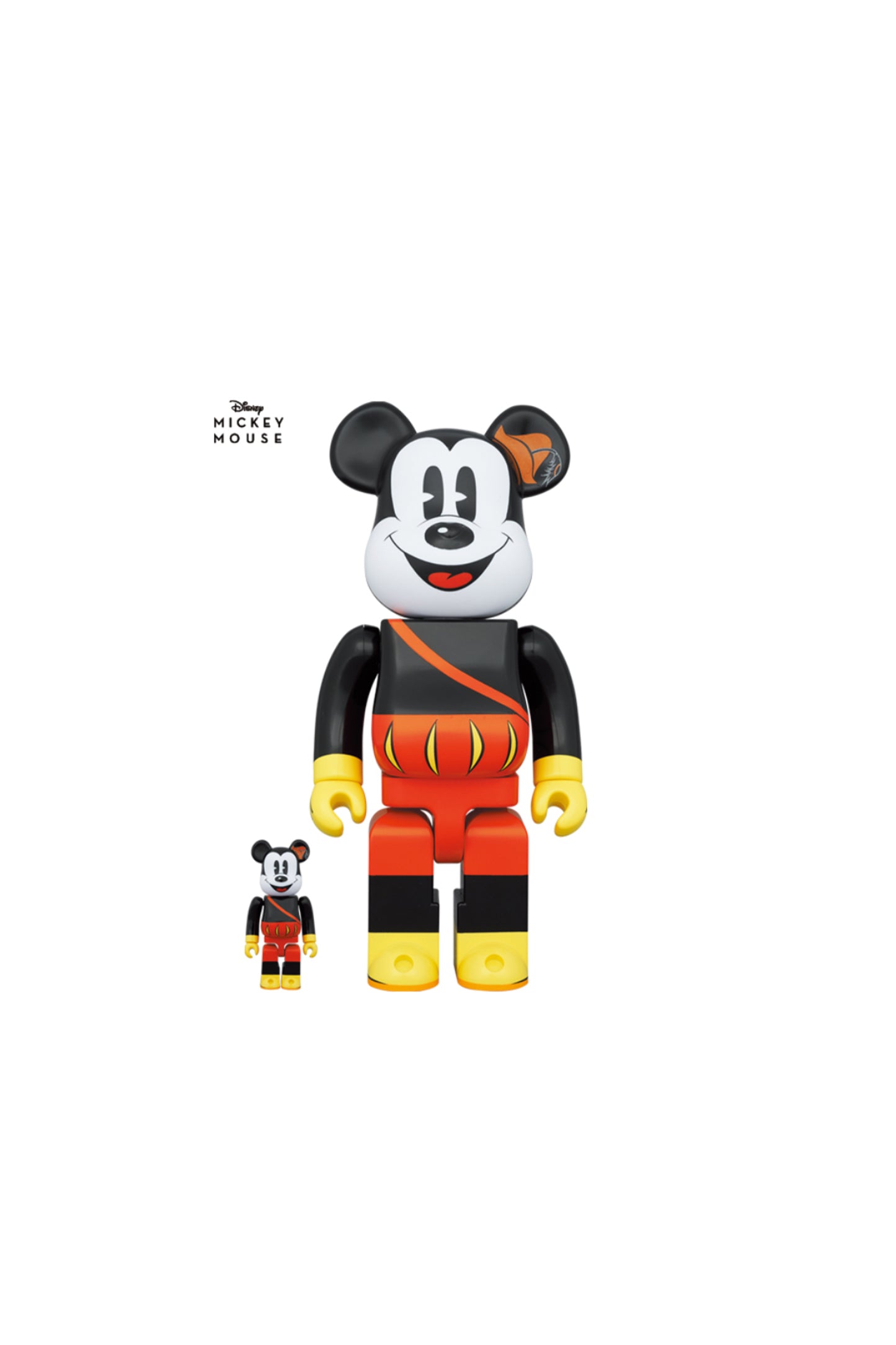 ベアブリック/BE＠RBRICK Mickey the Bard/ミッキーマウス/100％ & 400％