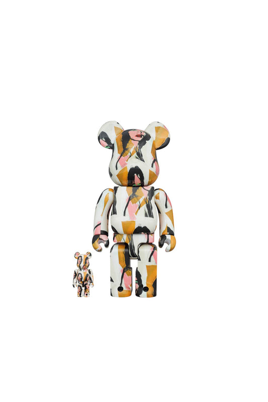 BE@RBRICK Andy Warhol "Mick Jagger" Ver.100% &amp; 400% (Andy Warhol x The Rolling Stones)