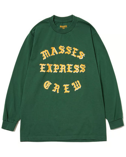 マシス/1242044024/T-SHIRT L/S EXPRESS/ロンT/GREEN