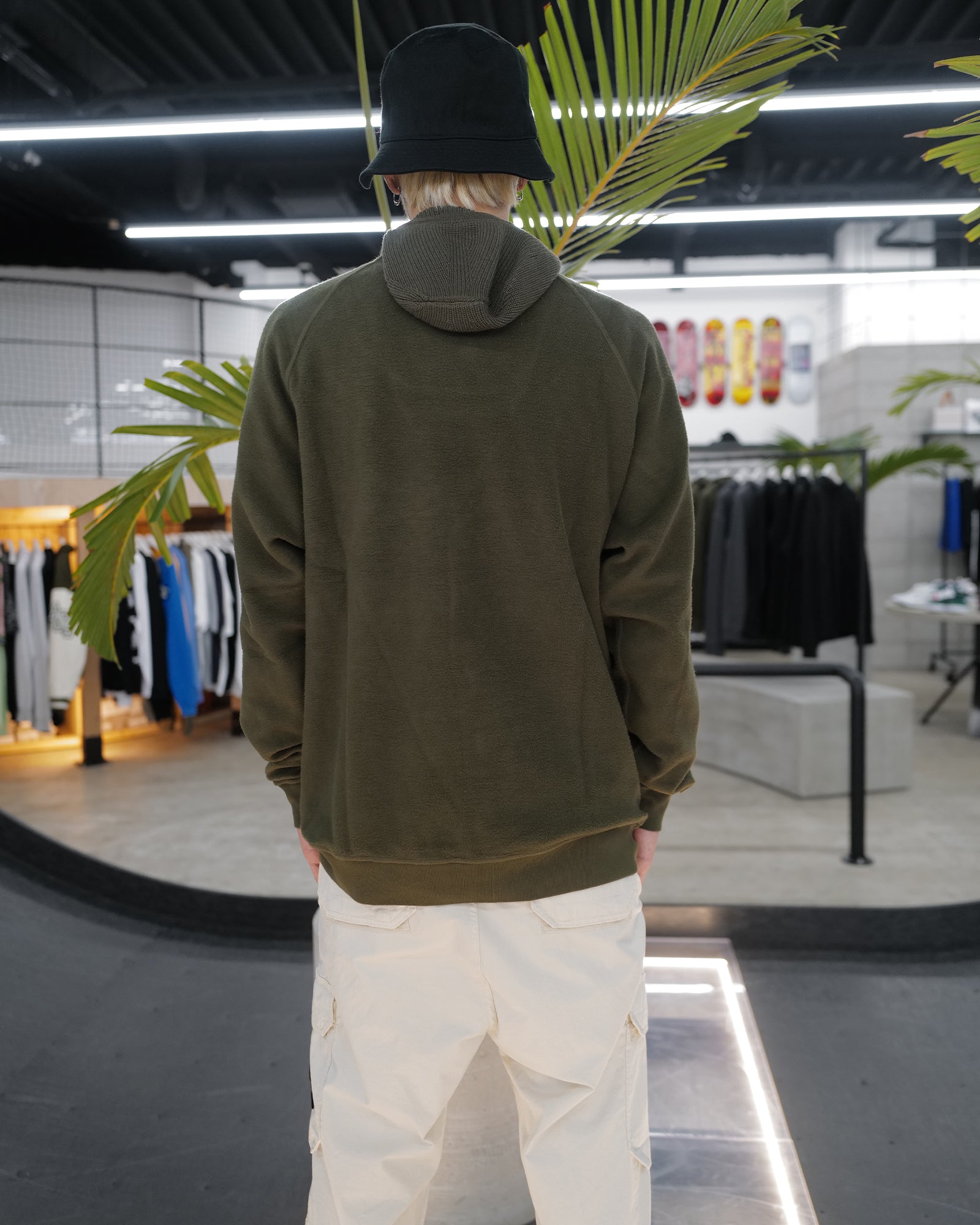 ストーンアイランド/ SWEAT-SHIRT (スウェット) Olive