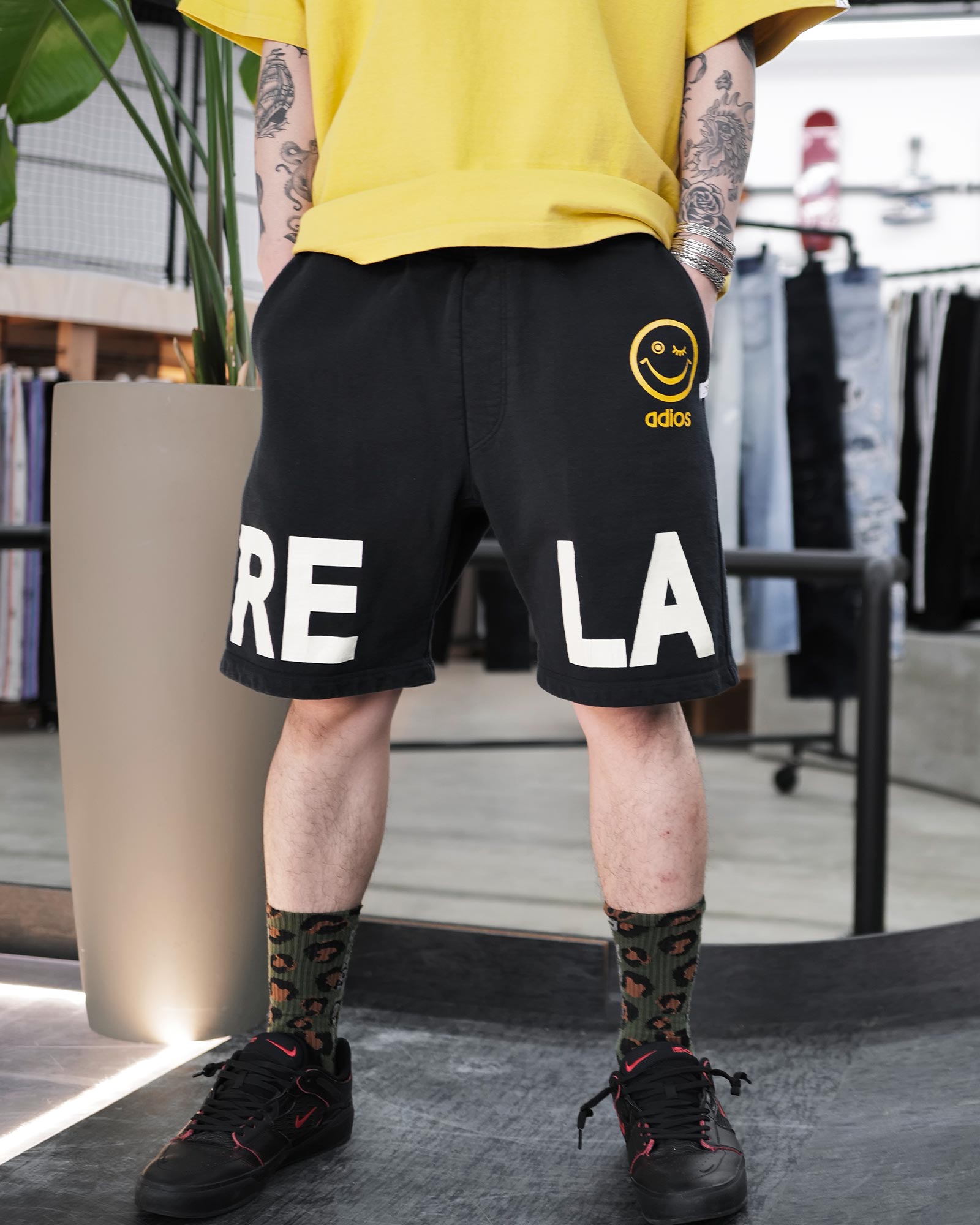 パーフェクトリブス/(adios & RELAX -large-) Basic Sweat Short Pants