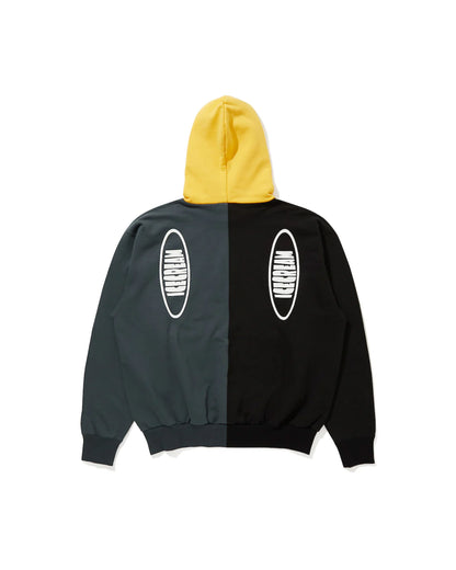 CRAZY COTTON HOODIE (pullover hoodie) YEL/BLK/GRN