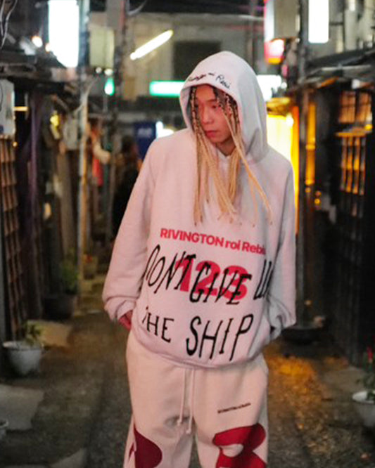 DON'T GIVE UP THE SHIP HOODIE / RRR123×APPLICATION EXCLUSIVE