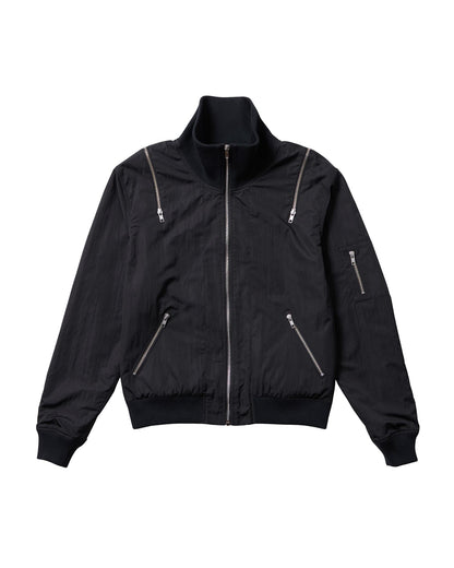 シャーマー/5Zip Flight Jacket/ジャケット/Black