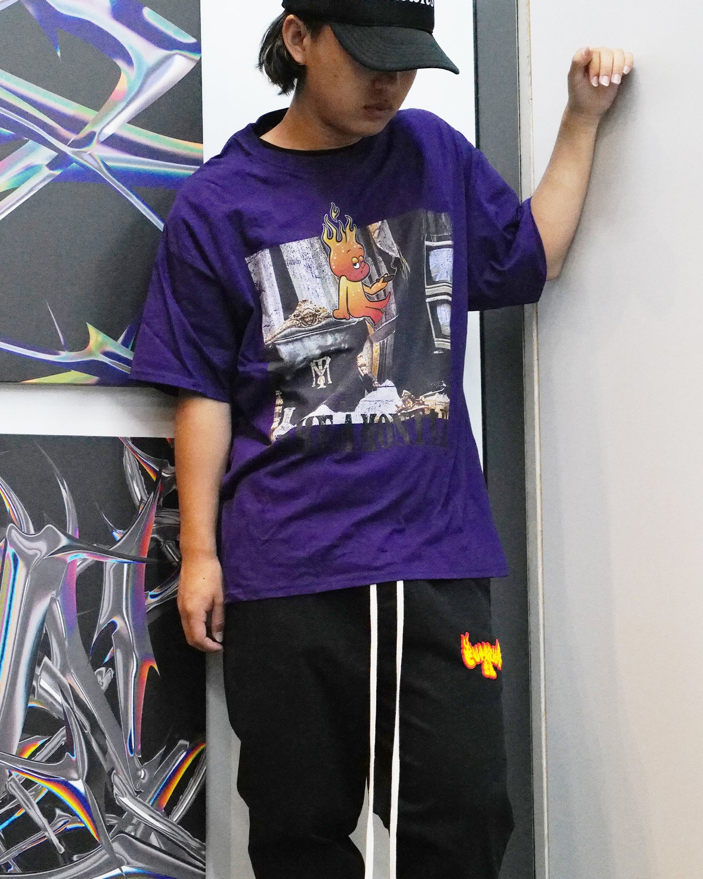 カタリストSB/ | Montana Tee/Tシャツ/purple