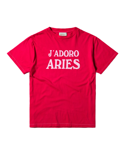 アリーズ/J'Adoro Aries SS Tee/Tシャツ/Red