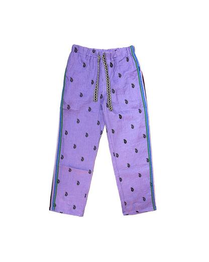 ザ ワールド イズ ユアーズ/Paisley Truck Pants /パンツ/ Purple