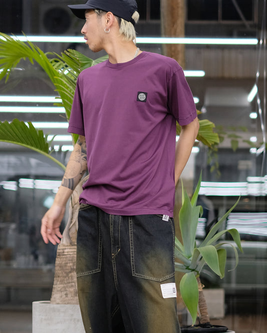 ストーンアイランド/T-SHIRT/811524113/Tシャツ/DARK BURGUNDY