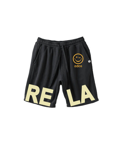 パーフェクトリブス/(adios & RELAX -large-) Basic Sweat Short Pants/ショートパンツ/Black