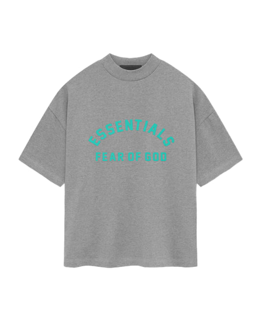 エッセンシャルズ/CREWNECK T-SHIRT/125SP242003F/クルーネックTシャツ/DARK HEATHER OATMEAL