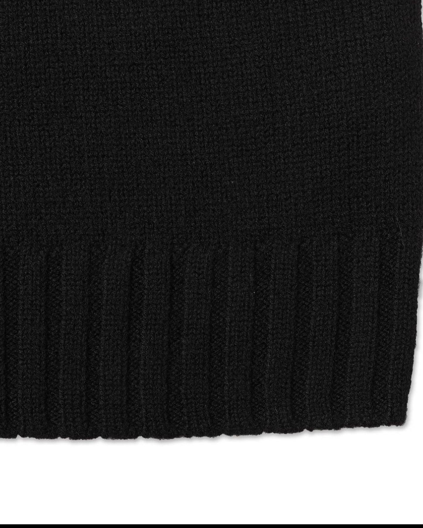 Cropped High Gage Knit