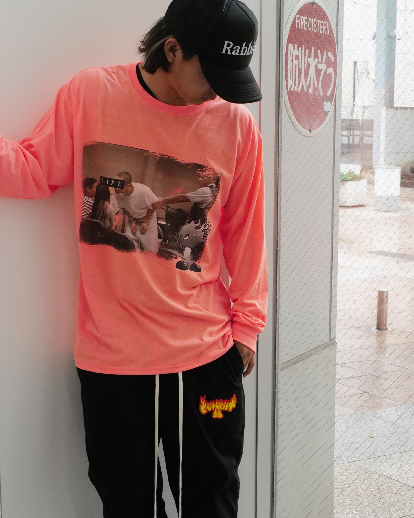 カタリストSB/ | Life Longsleeve Tee/ロンT/Pink