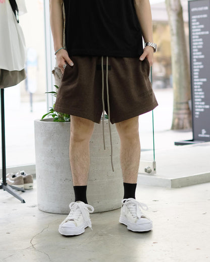 エッセンシャルズ/ESSENTIALS SWEATSHORT/160SU242002F/スウェットショーツ/HEATHER WOOD