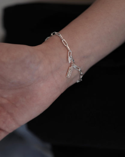 ハットンラブス/Paperclip Bracelet/ブレスレット/Sterling Silver