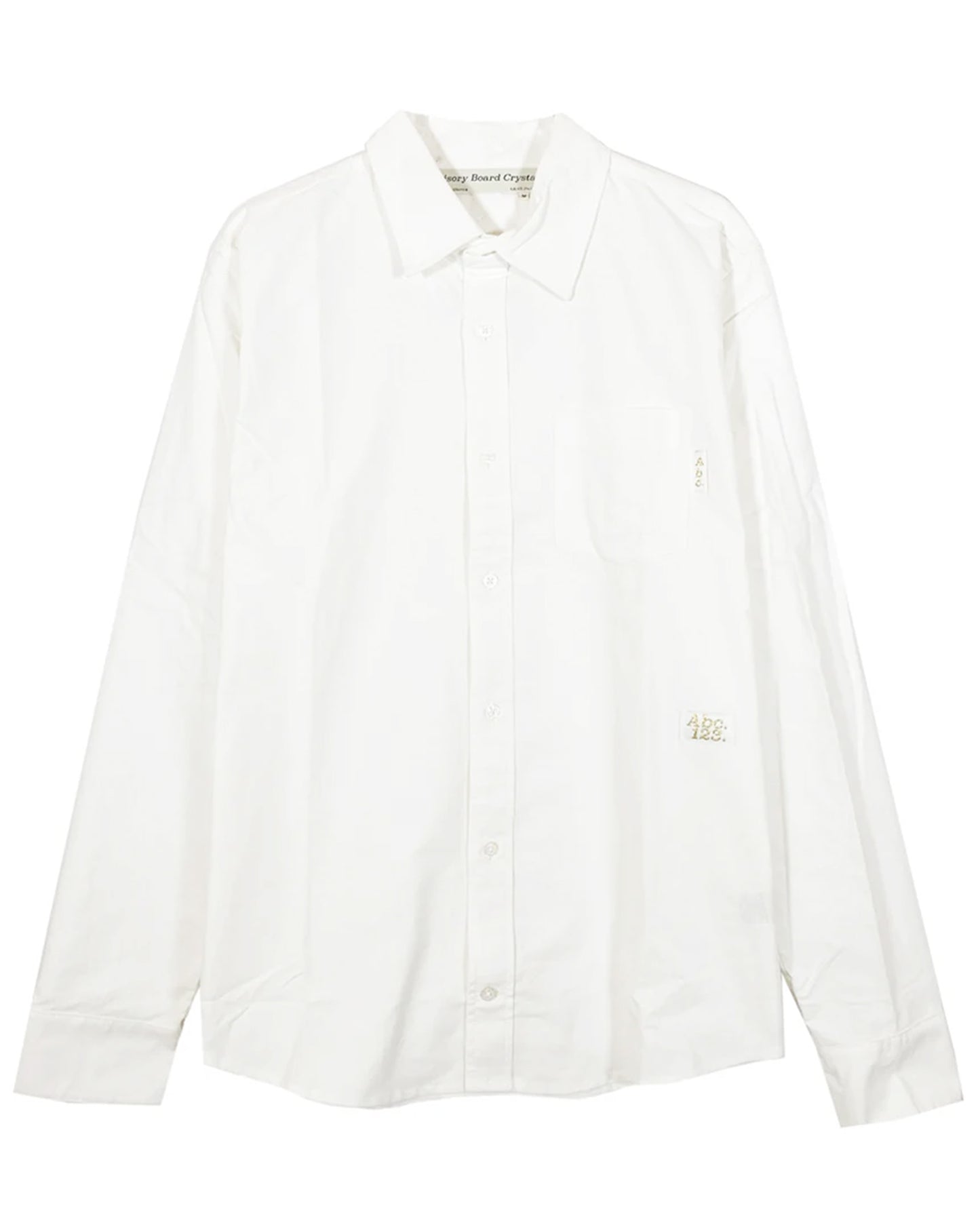 アドバイザリーボードクリスタルズ/Oxford Shirt/シャツ/WHITE