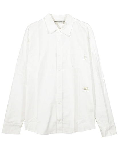 アドバイザリーボードクリスタルズ/Oxford Shirt/シャツ/WHITE