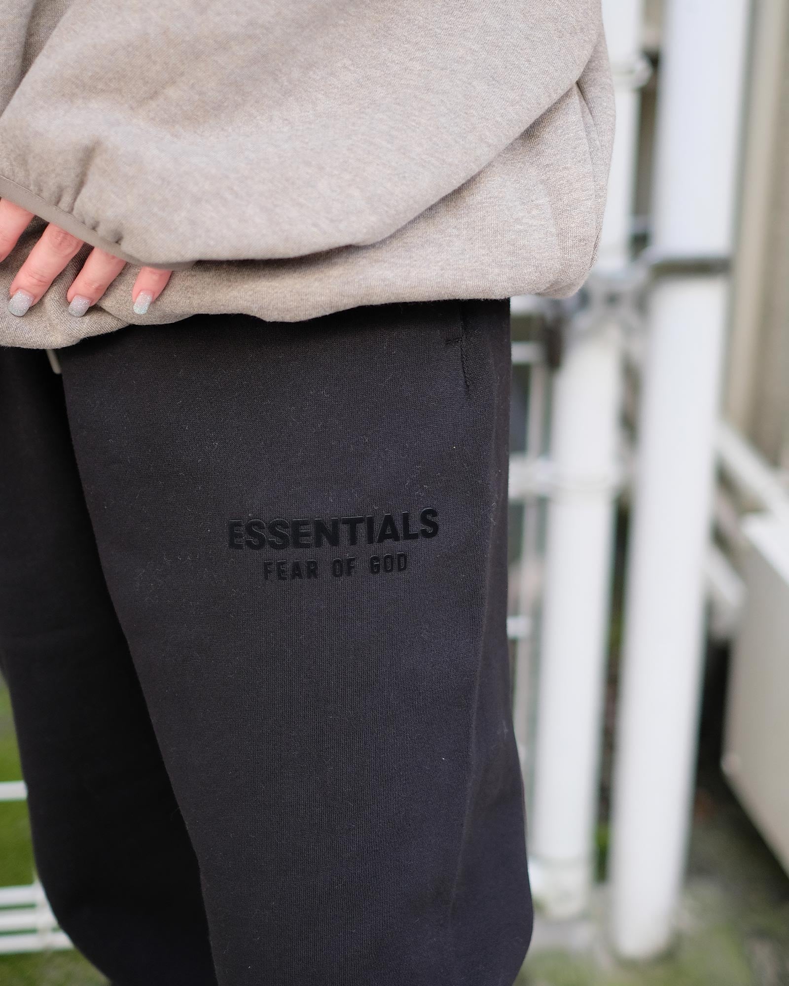 エッセンシャルズ/ESSENTIALS SWEATPANTS/130SU242020F/スウェットパンツ/BLACK – Application