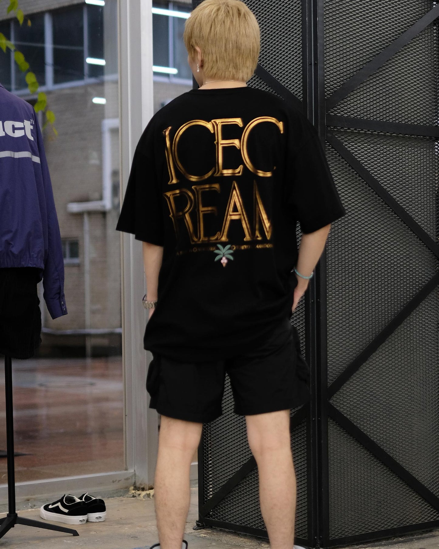 BBC/BAUDELAIRE T-SHIRT/Tシャツ/BLACK