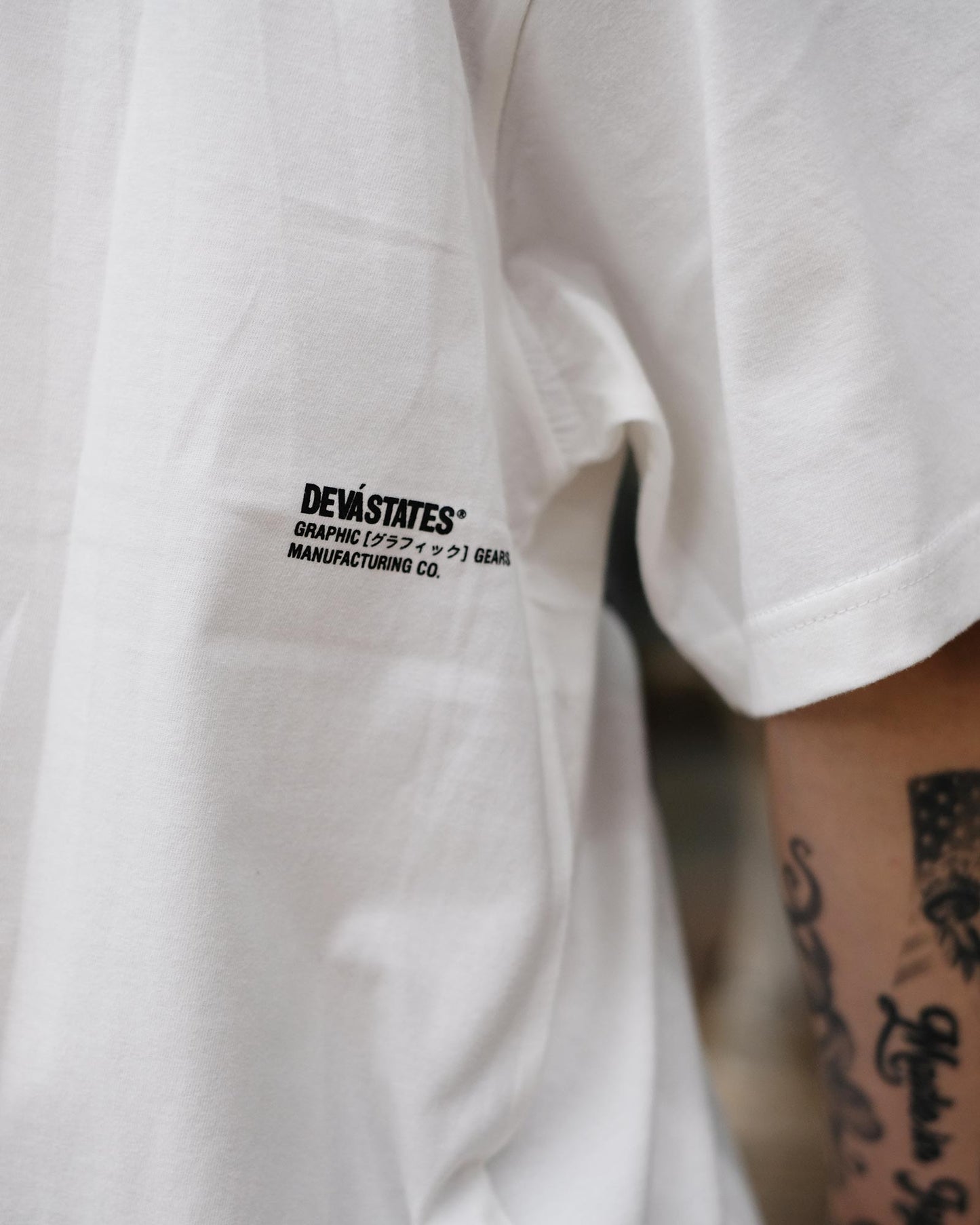 ディーヴァステイツ/Tshirt - MELANCHOLY/Tシャツ/White