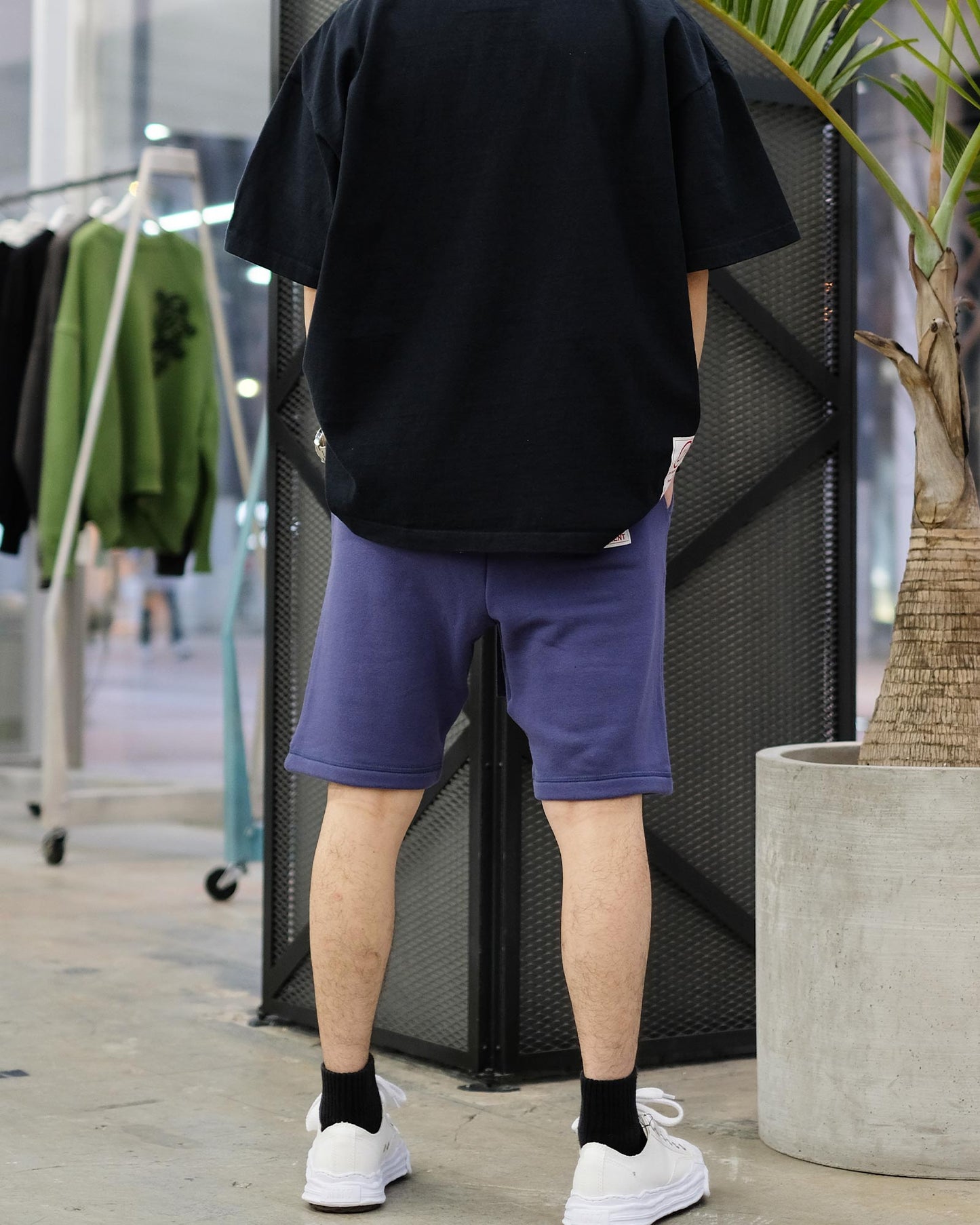 パーフェクトリブス/(adios & RELAX) Sweat Short Pants/ショートパンツ/Navy