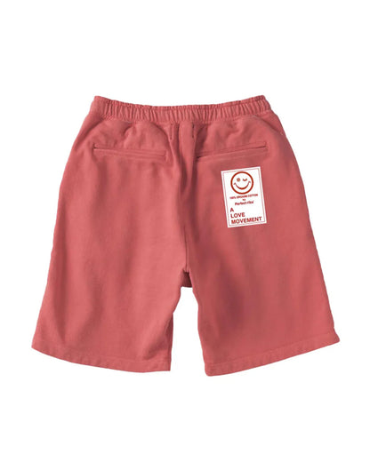 パーフェクトリブス/(adios & RELAX) Sweat Short Pants/ショートパンツ/Red