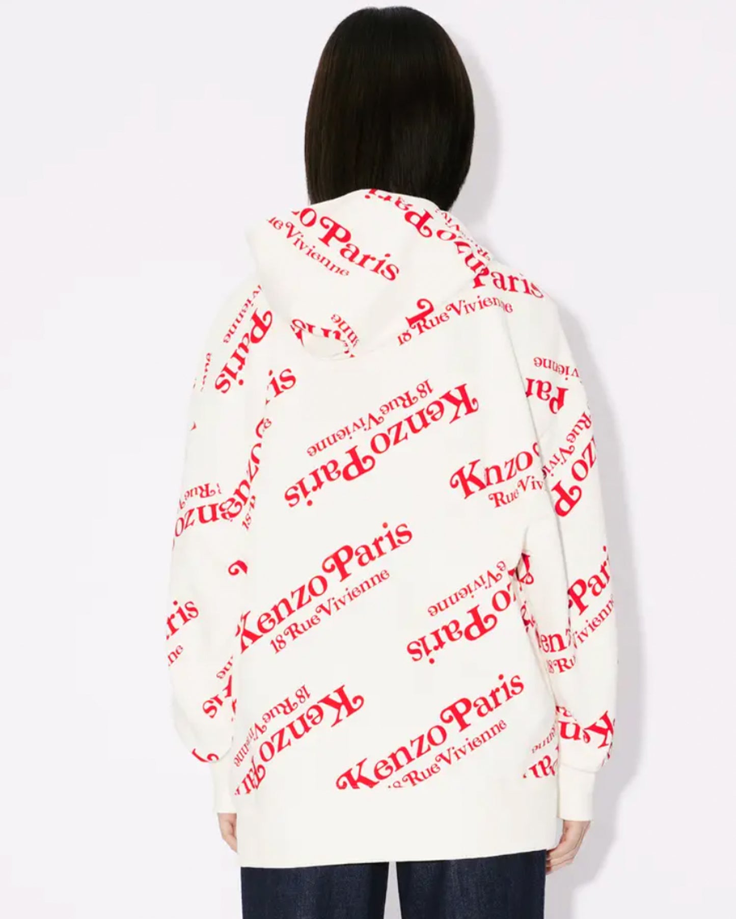 KENZO BY VERDY OVERSIZE HOODIE (Pullover Hoodie) Offwhite