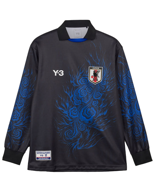 ワイスリー/Y3-A24-0000-424/JFACW LS TEE/BLK+BOBLUE