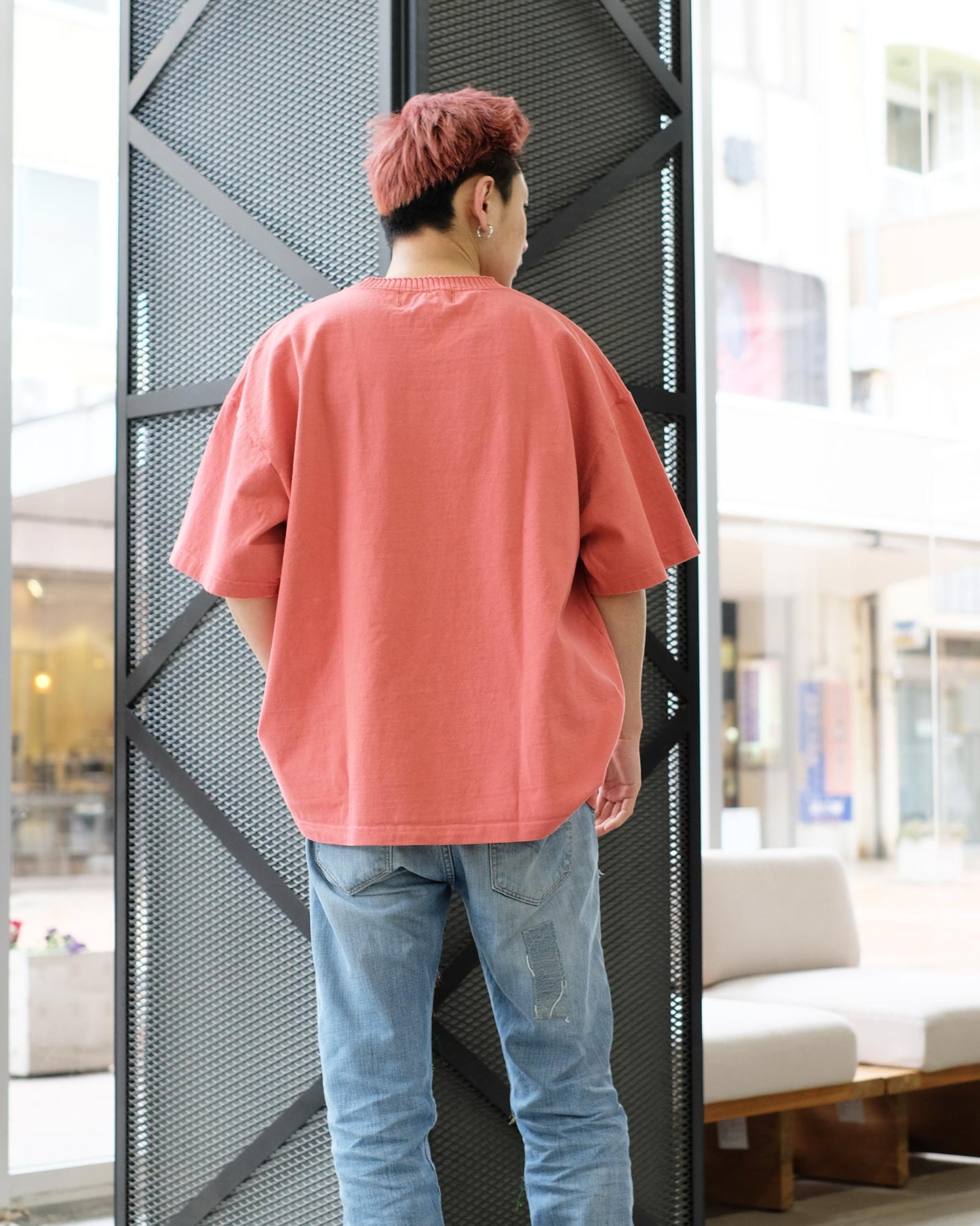 パーフェクトリブス/Basic Short Sleeve T Shirts/Tシャツ/Red