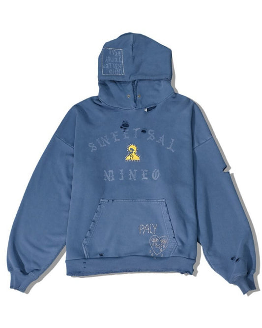 パリーハリウッド/SWEET SAL HOODED SWEATSHIRT/4U001Q3006-NVY/プルオーバーパーカー/NAVY