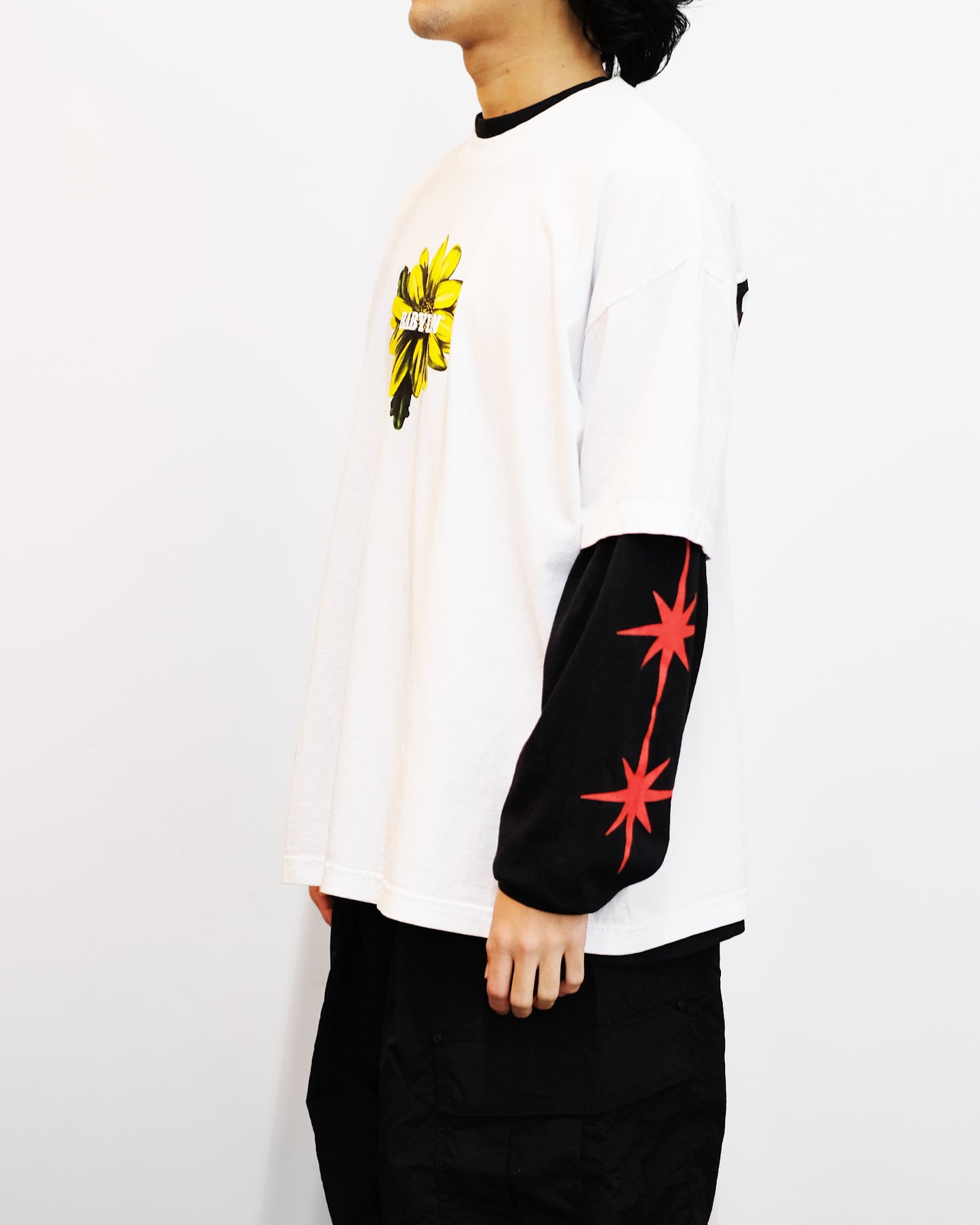 バビロン/DAISY T-SHIRT/Tシャツ/OFF-WHITE