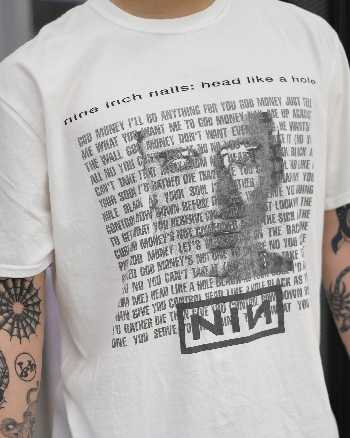 ヴィンテージTシャツ/NINE INCHTEE/Tシャツ/White